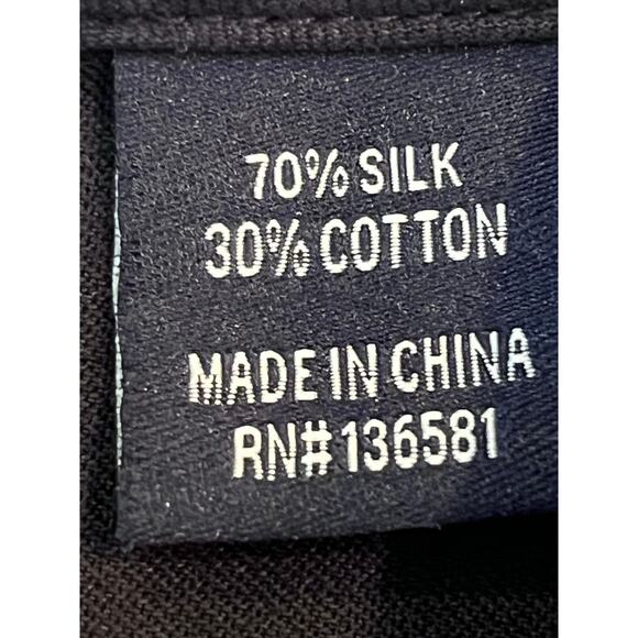 Nat Nast Mens Lg Black Silk Blend Button Up Short Sleeve Hawaiian Vacation Shirt - Picture 2 of 6